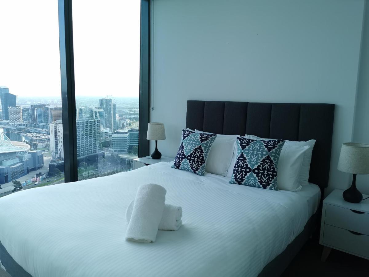 Hudson Sea View Apartments Southern Cross Station Cbd Melbourne Eksteriør billede