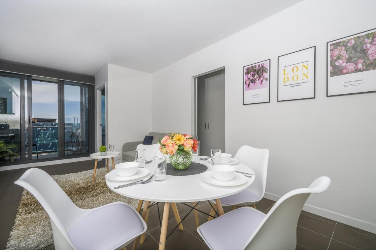 Hudson Sea View Apartments Southern Cross Station Cbd Melbourne Eksteriør billede