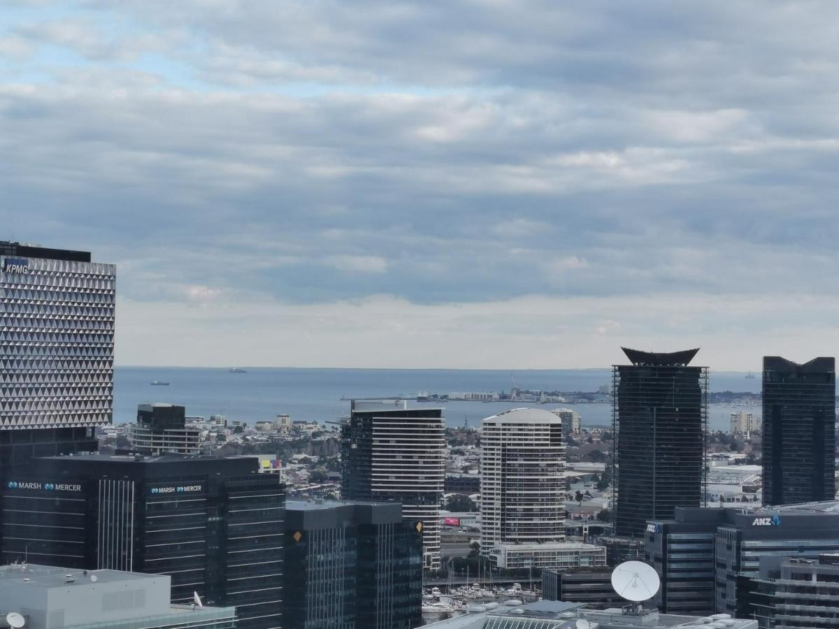 Hudson Sea View Apartments Southern Cross Station Cbd Melbourne Eksteriør billede