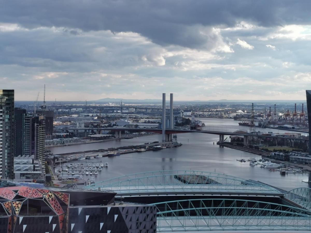 Hudson Sea View Apartments Southern Cross Station Cbd Melbourne Eksteriør billede