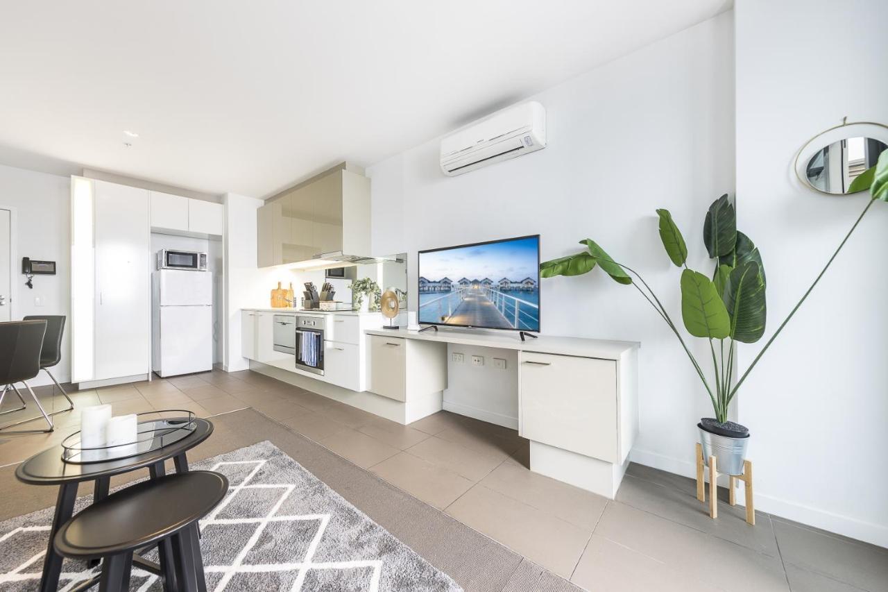 Hudson Sea View Apartments Southern Cross Station Cbd Melbourne Eksteriør billede