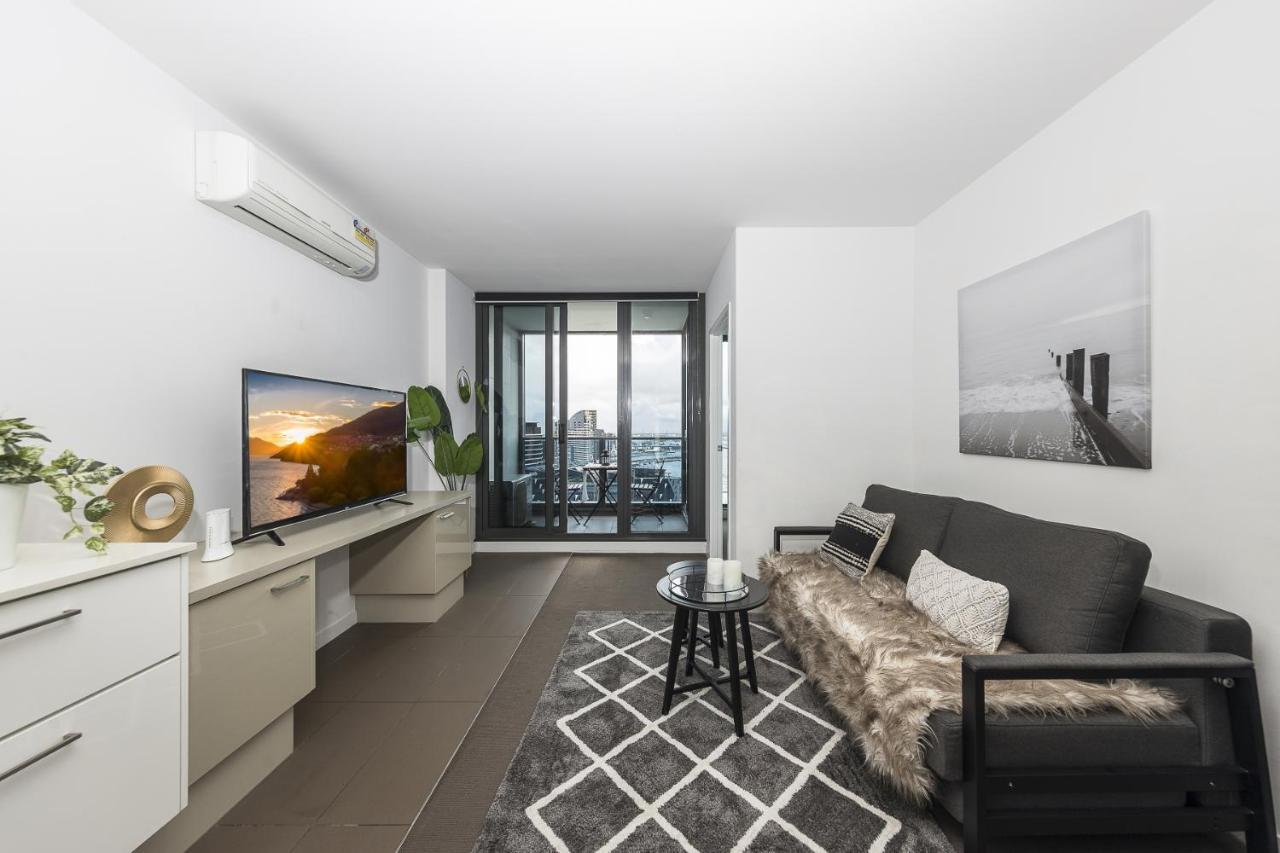 Hudson Sea View Apartments Southern Cross Station Cbd Melbourne Eksteriør billede